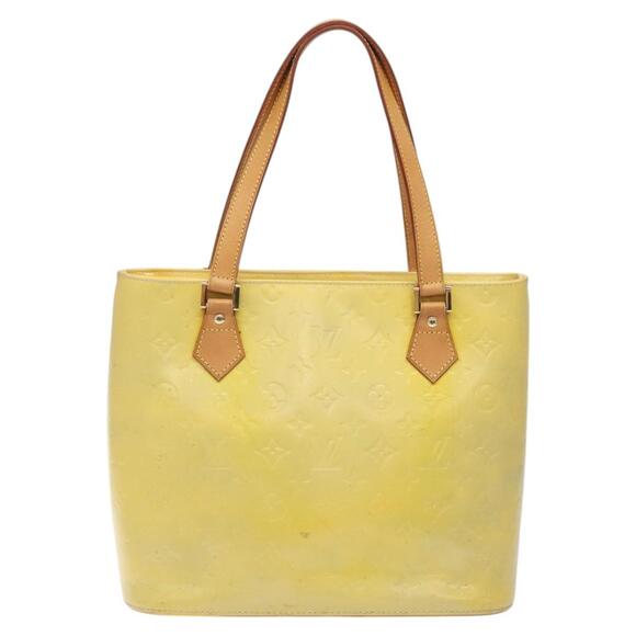 LOUIS VUITTON Monogram Vernis Houston Hand Bag Gris M91053 - Picture 13 of 16